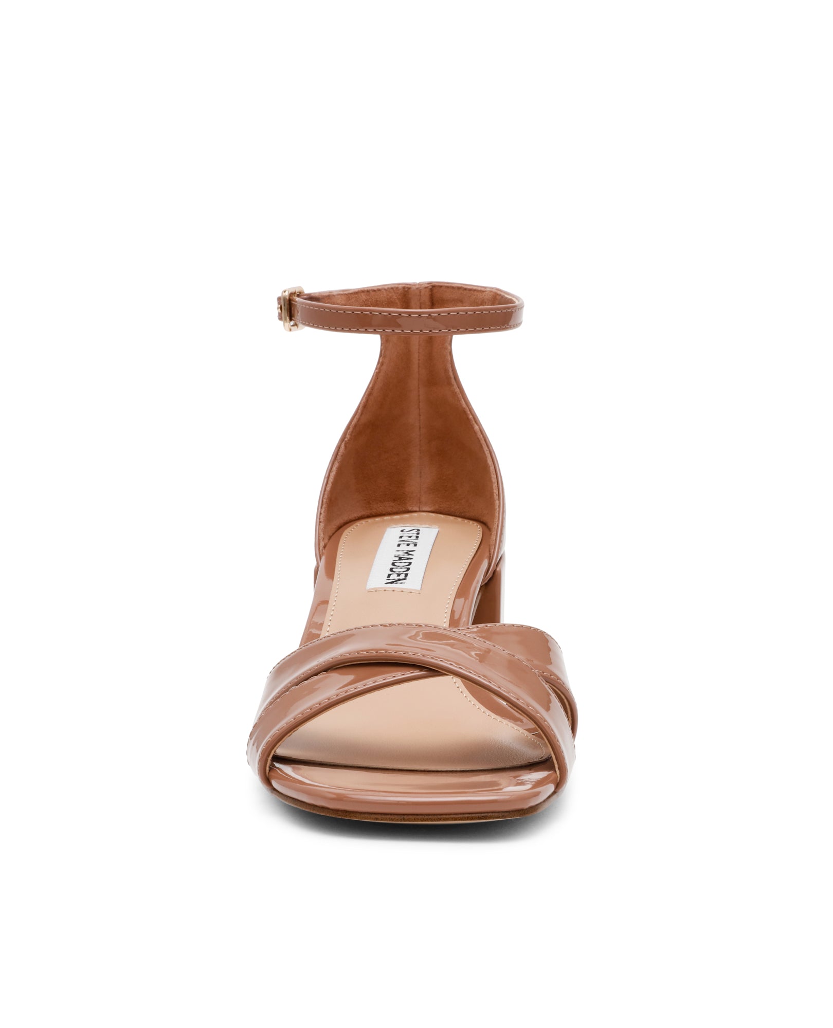 Sandálias de Salto Fergie Camel Polido Camel-3