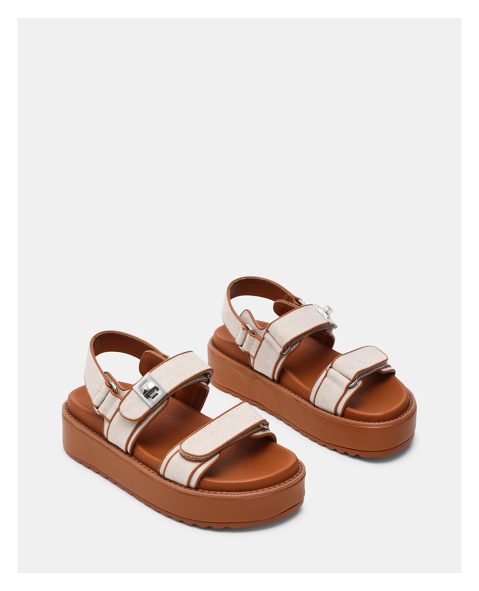 Sandálias Rasas Bigmona Cognac Multi Camel-2