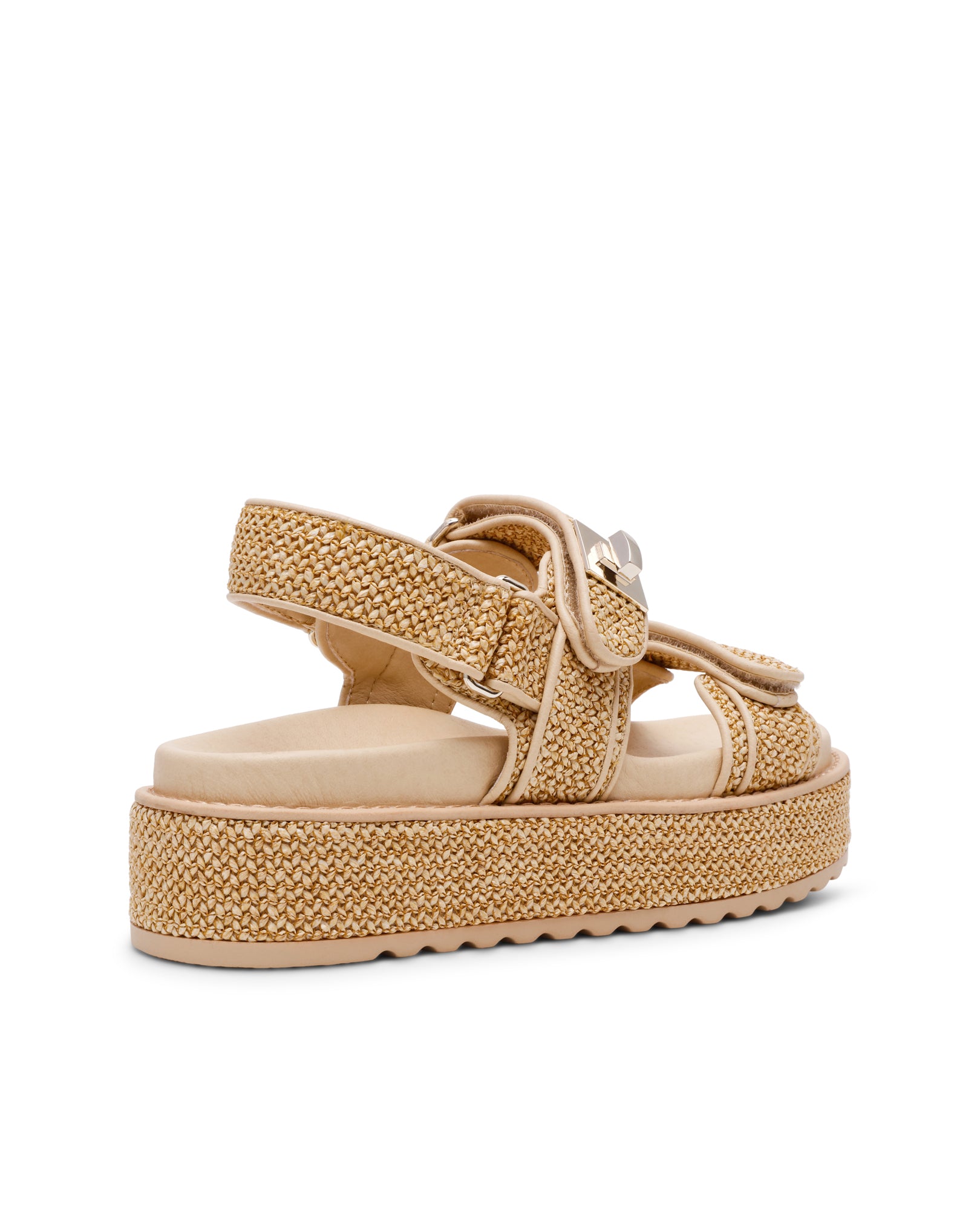Sandálias Rasas Bigmona Natural Raffia Claro Castanho-claro-3