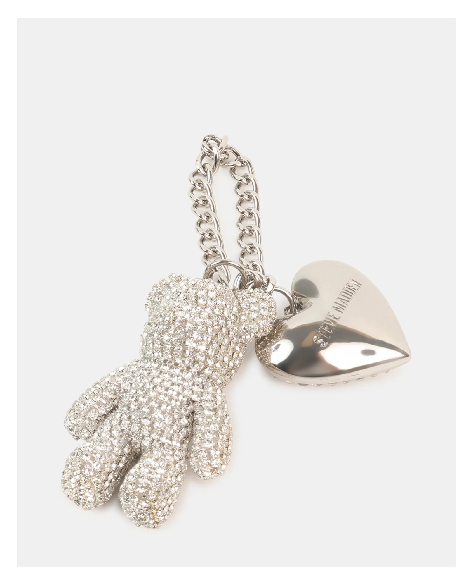 Bag Charm D-Teddy Silver Cinzento-claro-3