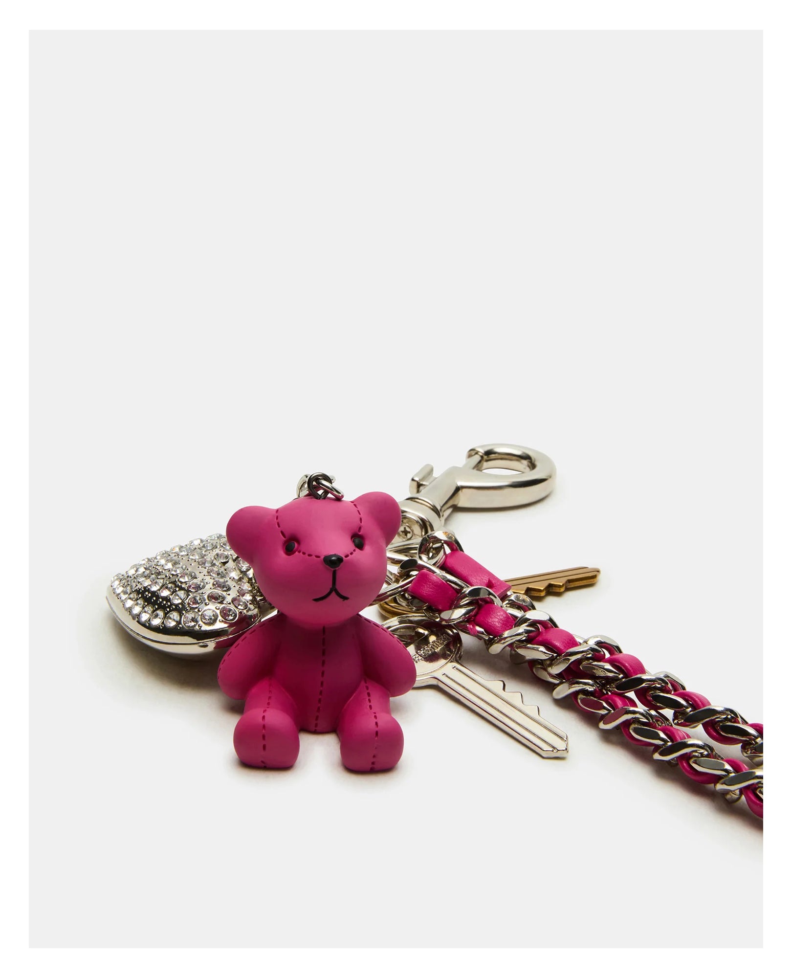Bag Charm D-Beary Light Pink Rosa-2