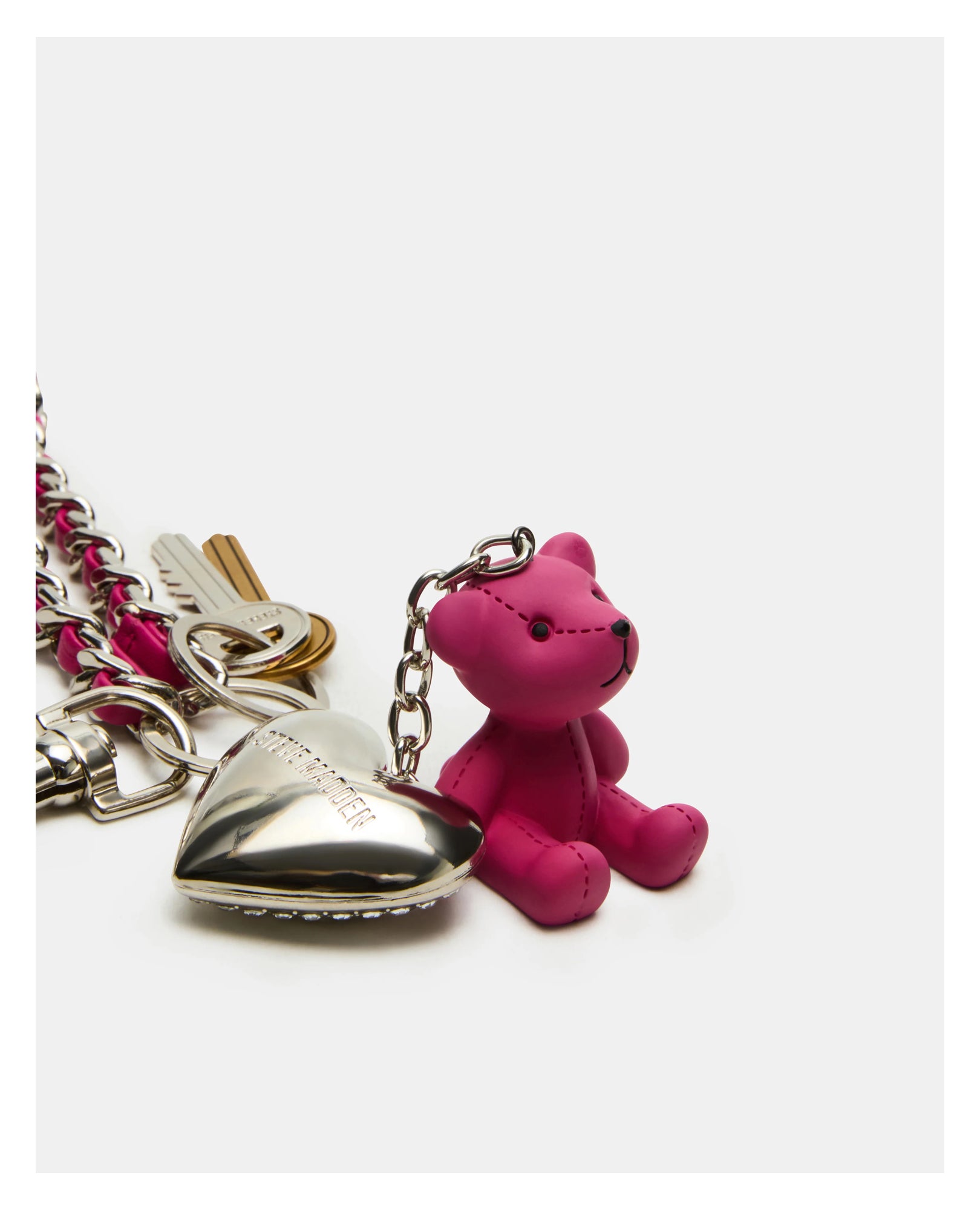 Bag Charm D-Beary Light Pink Rosa-3