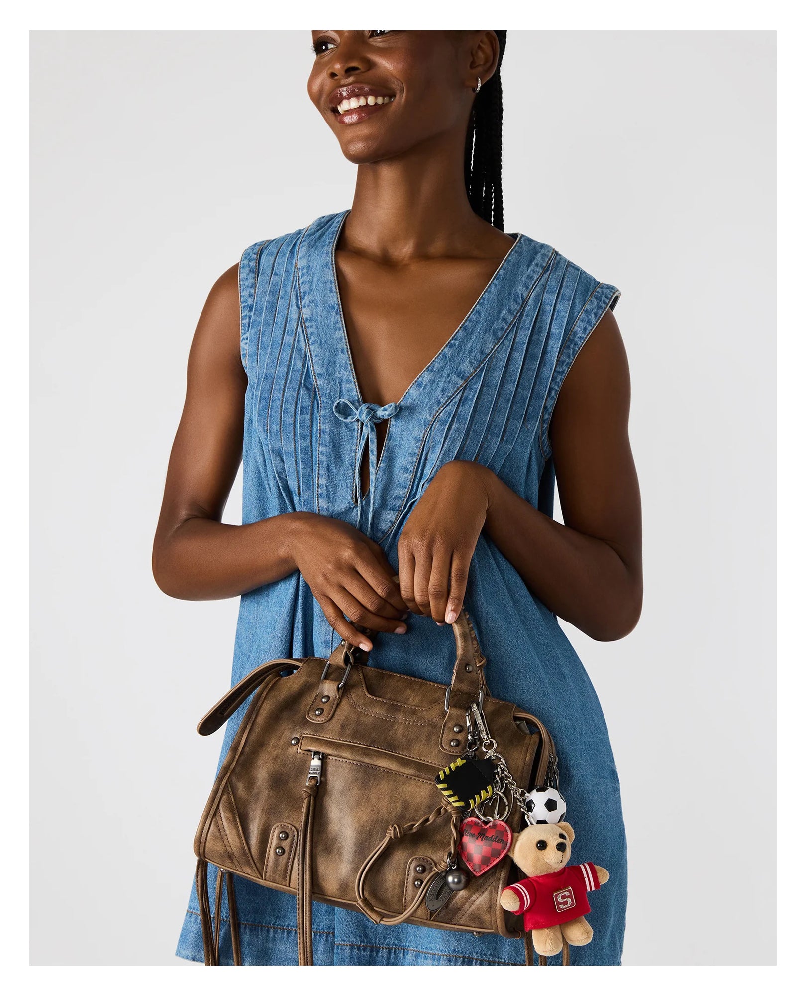 Bag Charm D-Goal Red Multi Vermelho-2