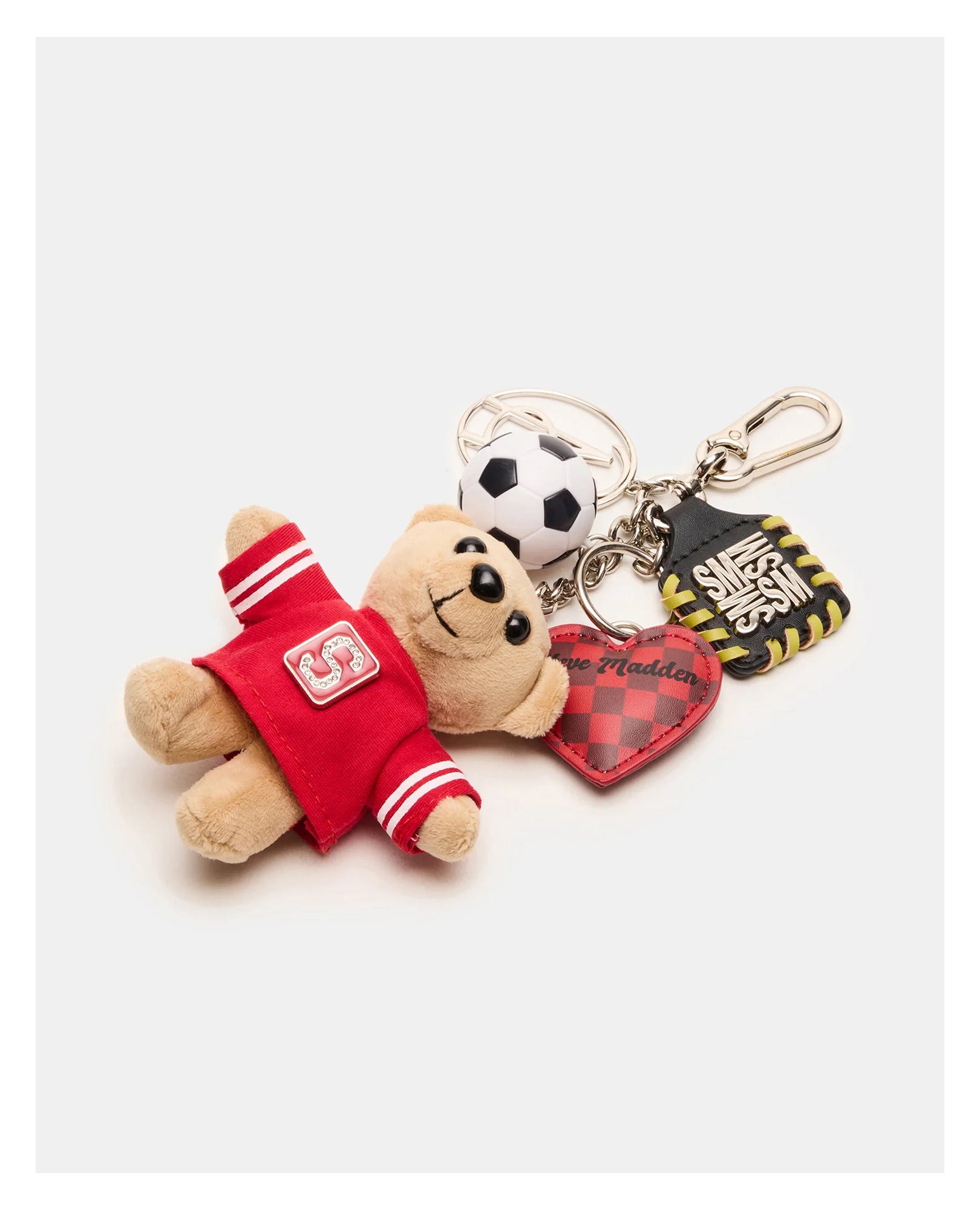 Bag Charm D-Goal Red Multi Vermelho-3