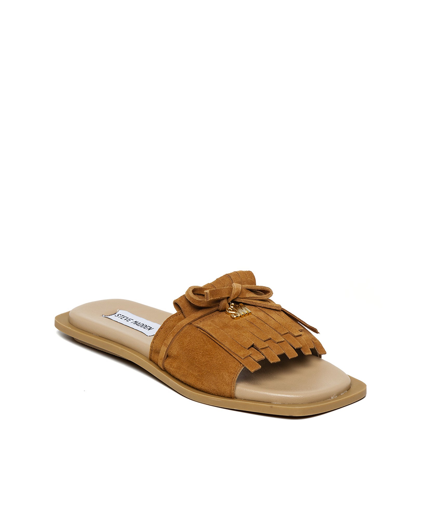 Sandálias Rasas Skipper Cognac Camurça Camel-2