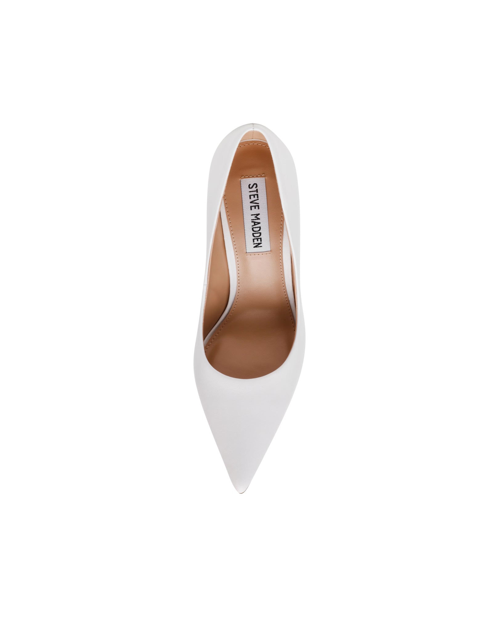 Sapatos de Salto Thrive Branco Brilhante Pele Branco-4