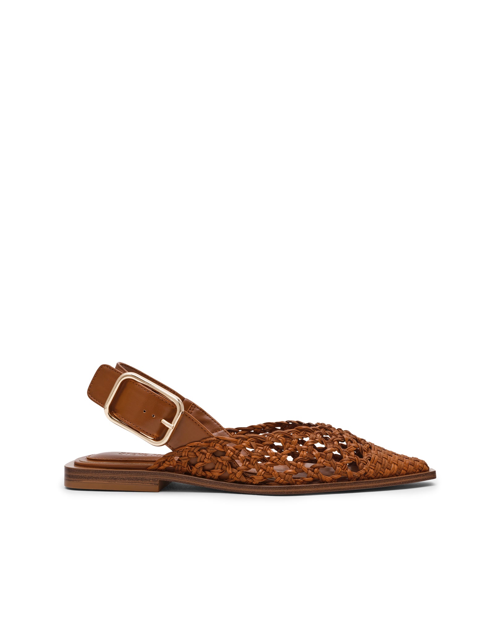 Ballerinas Shay-W Cognac Camel-1