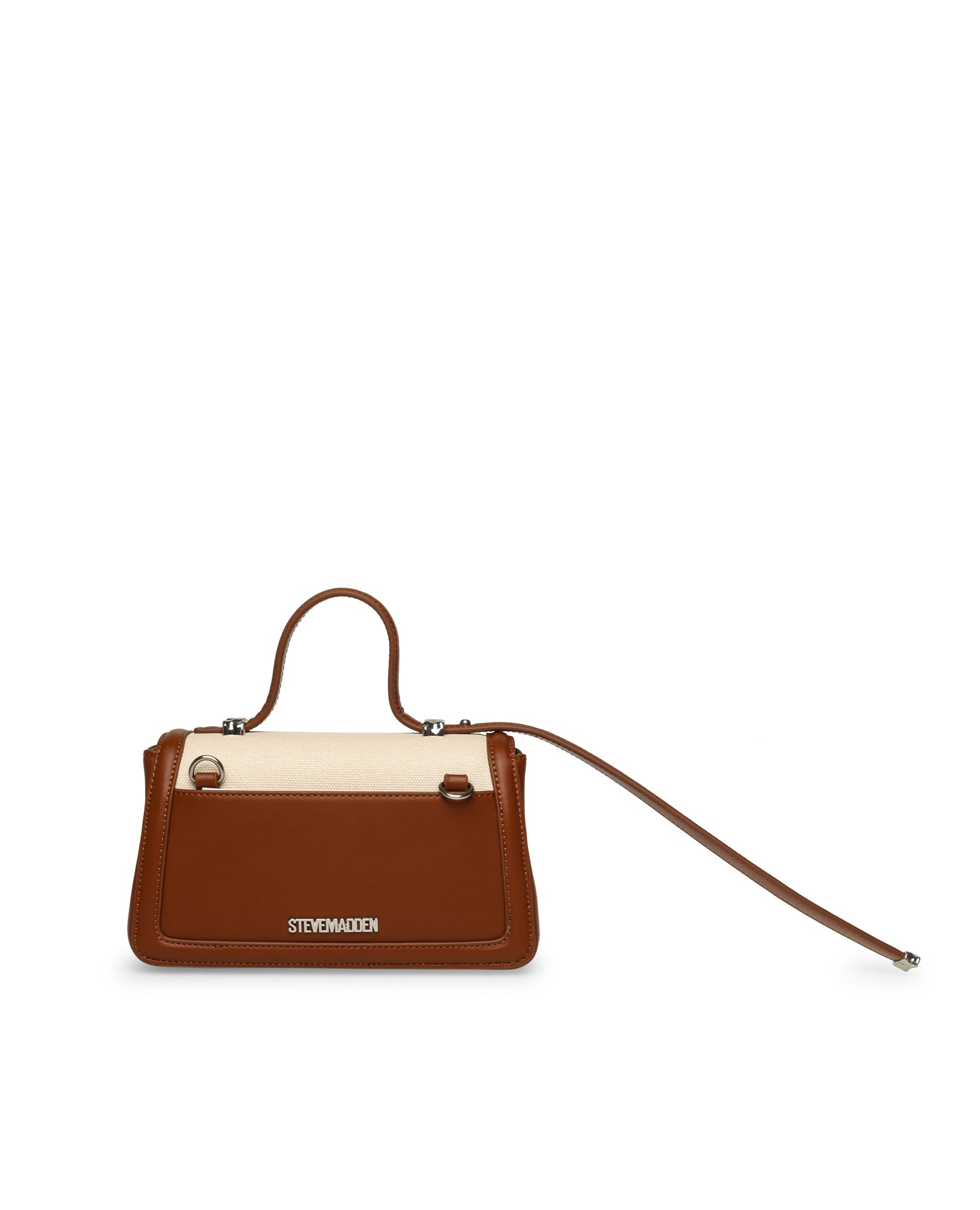 Mala a Tiracolo Bquill Cognac/Silver Taupe-3