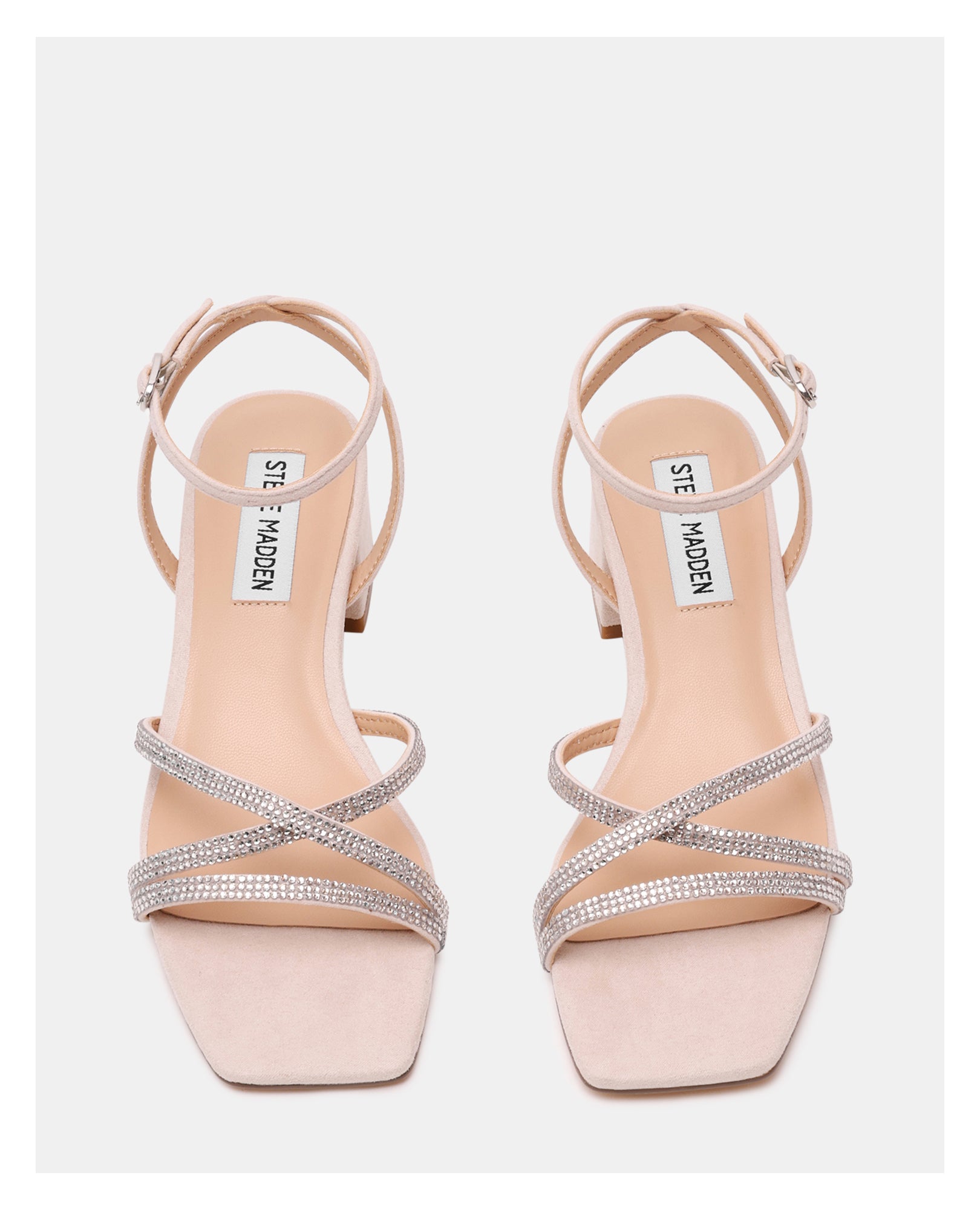 Sandálias de Salto Gabby Ivy Camurça Creme-4