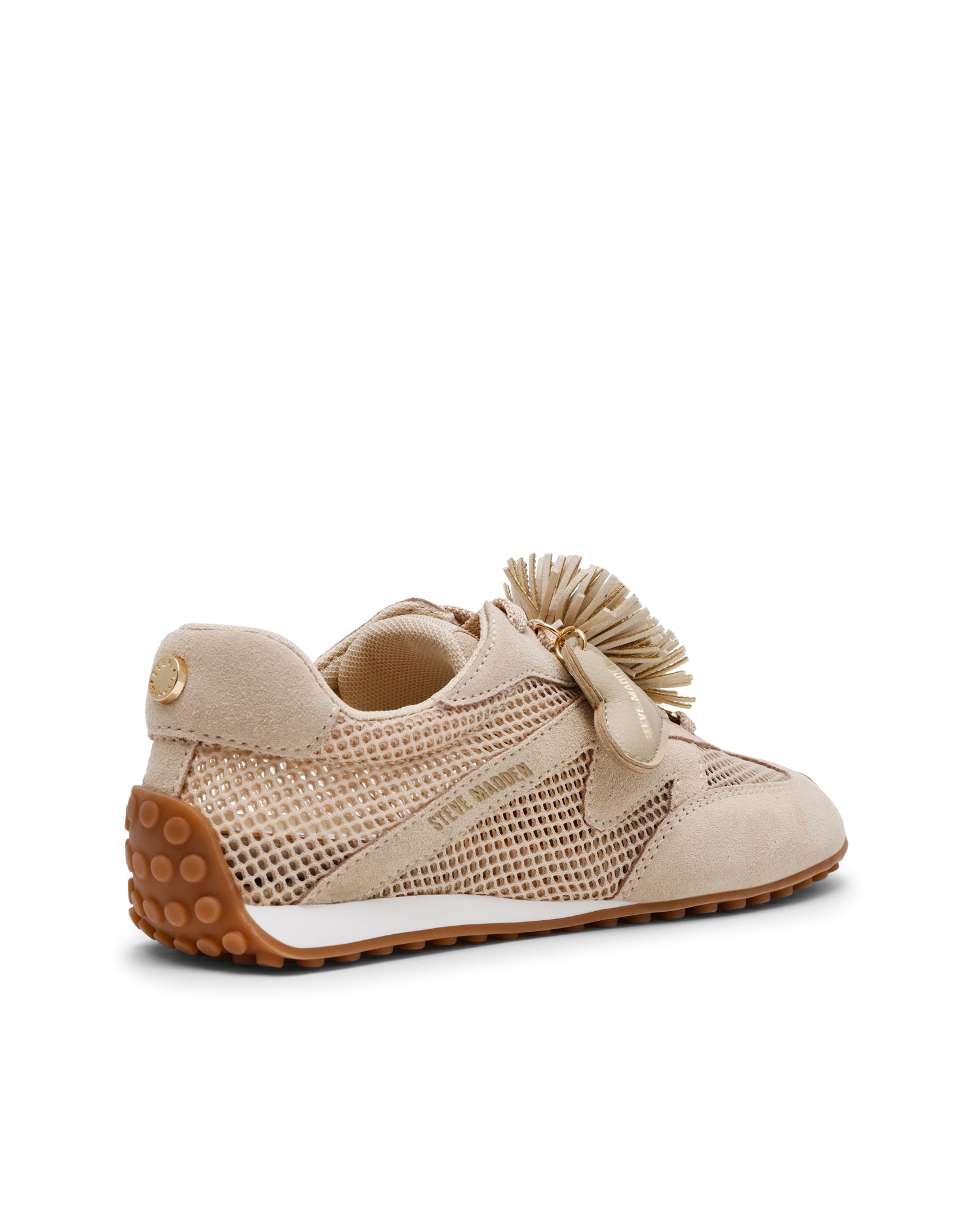 Sapatilhas Coheart Areia Camurça Creme-3