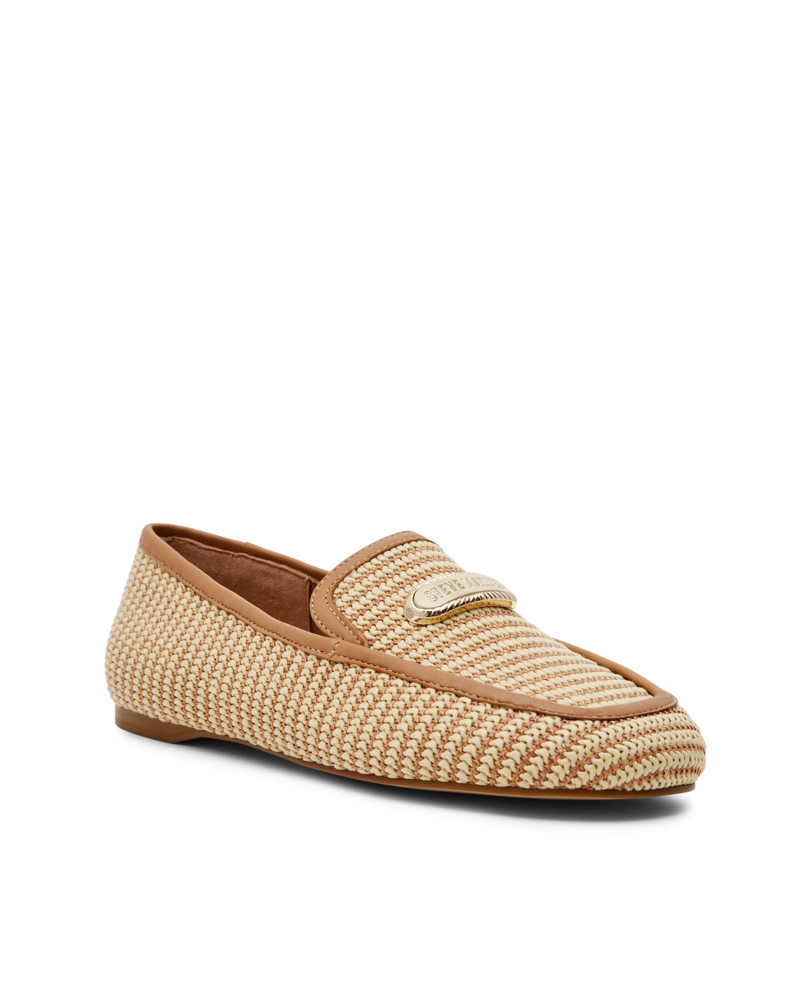 Loafers Ridgeview Natural Raffia Castanho-claro-2