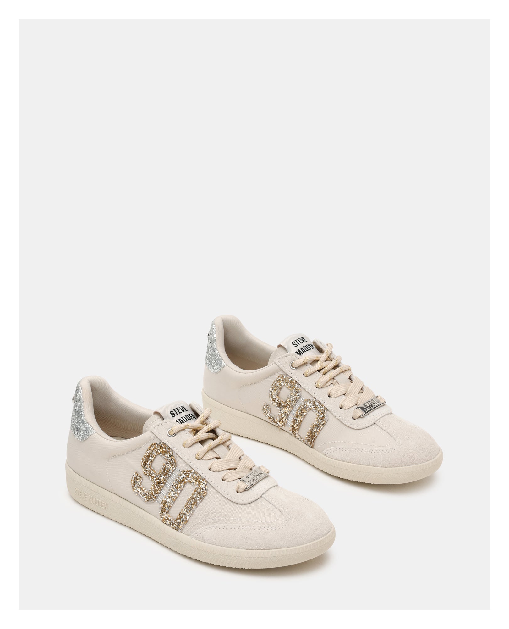 Sapatilhas Sm90 Beige Claro/Dourado Multicolor-2