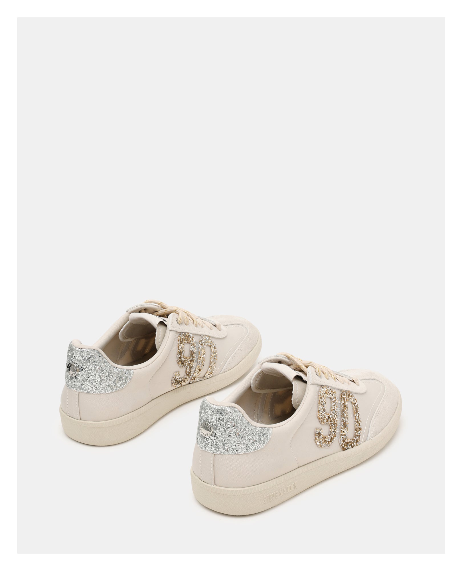Sapatilhas Sm90 Beige Claro/Dourado Multicolor-3