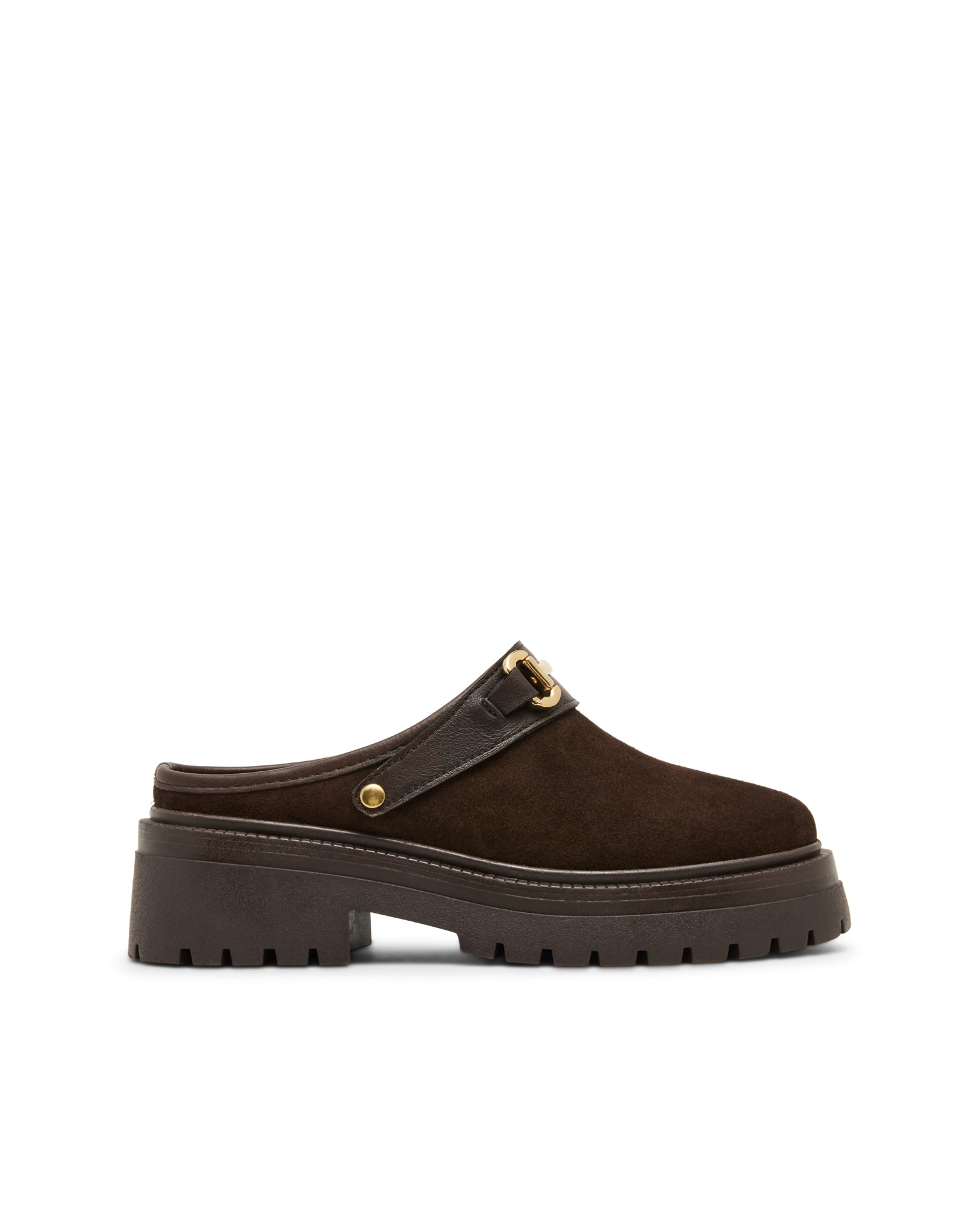 Imagem 0 de Sapatos Rasos Erba Castanho Camurça