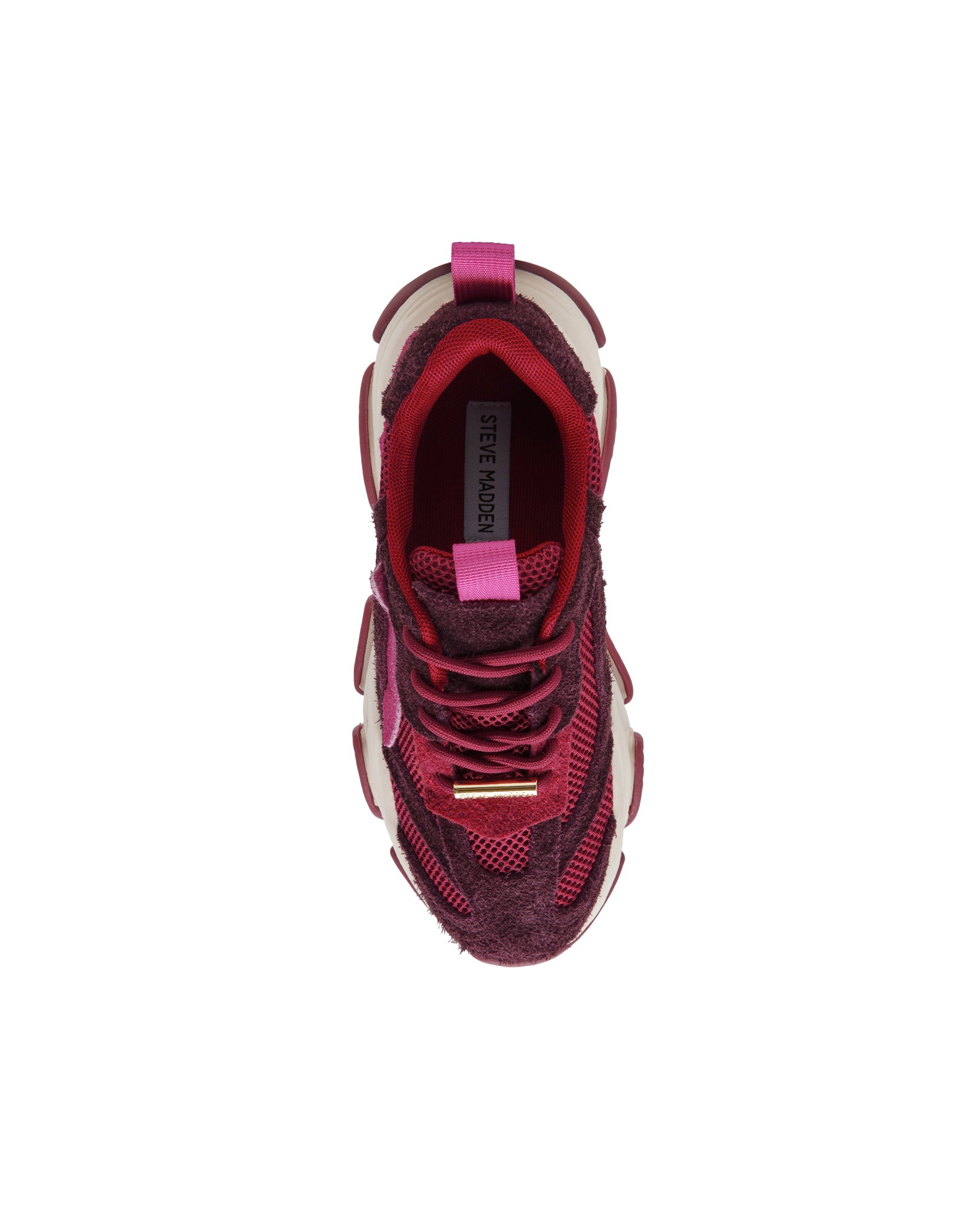 Sapatilhas Possession-E Cereja Verniz Camurça Bordeaux-4