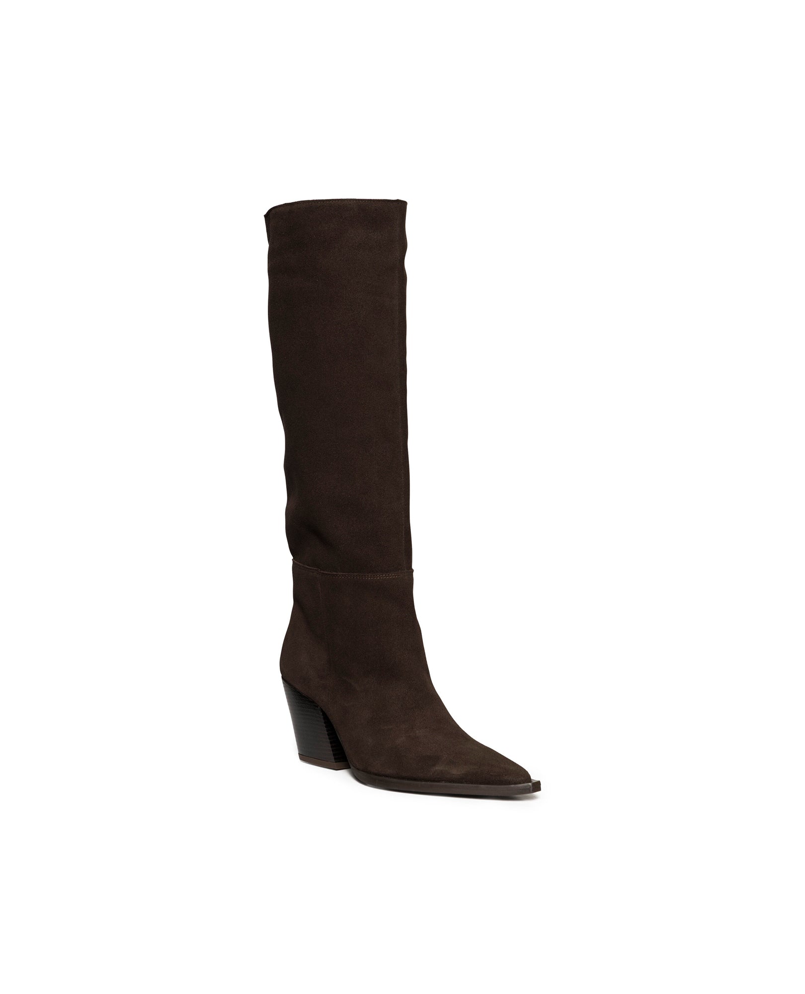 Botas Menthe Castanho Chocolate Camurça Castanho-2