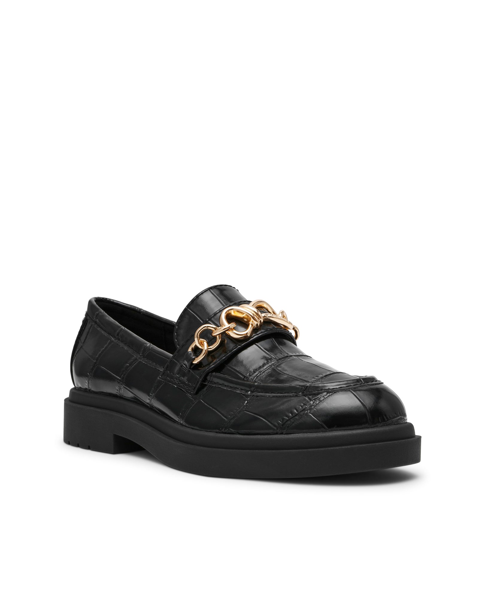 Loafers Pre-Launch Preto Croco Preto-2