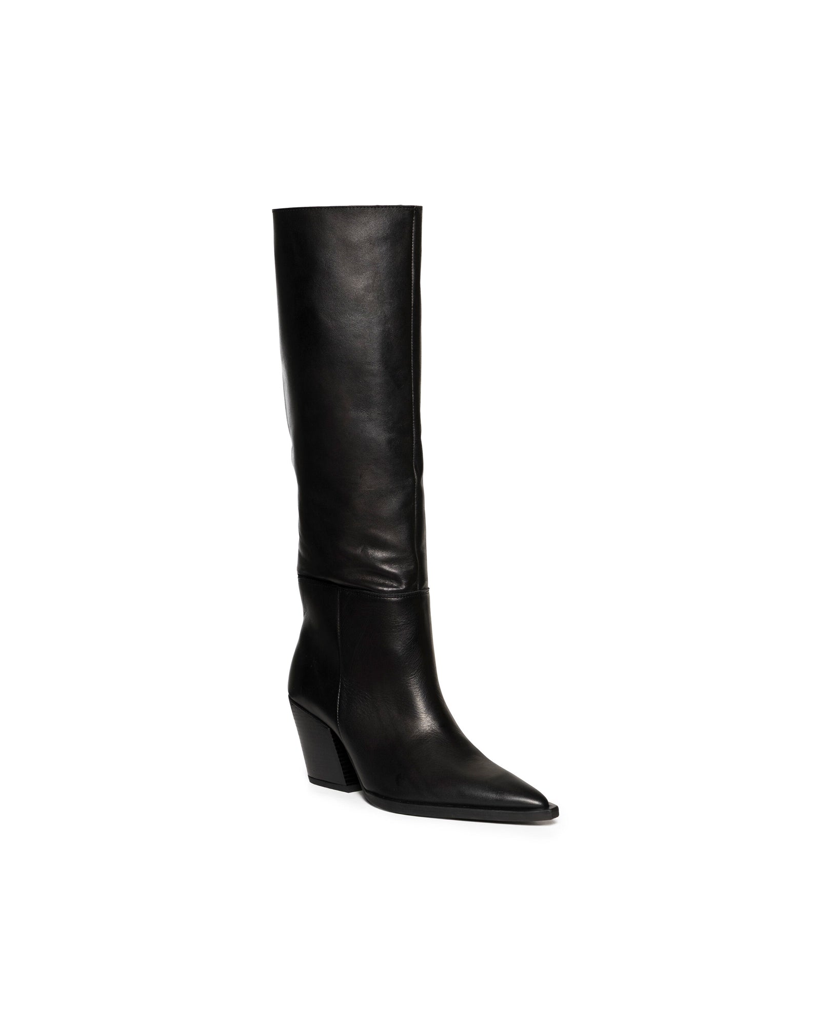 Botas Menthe Preto Pele Preto-2
