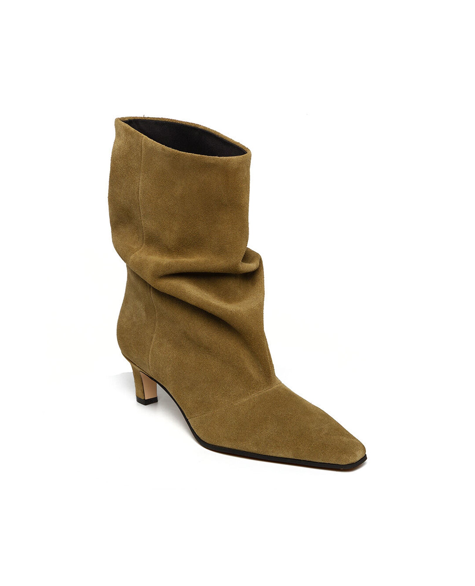 Botins Vexa Khaki Verde Azeitona Camurça Verde-2