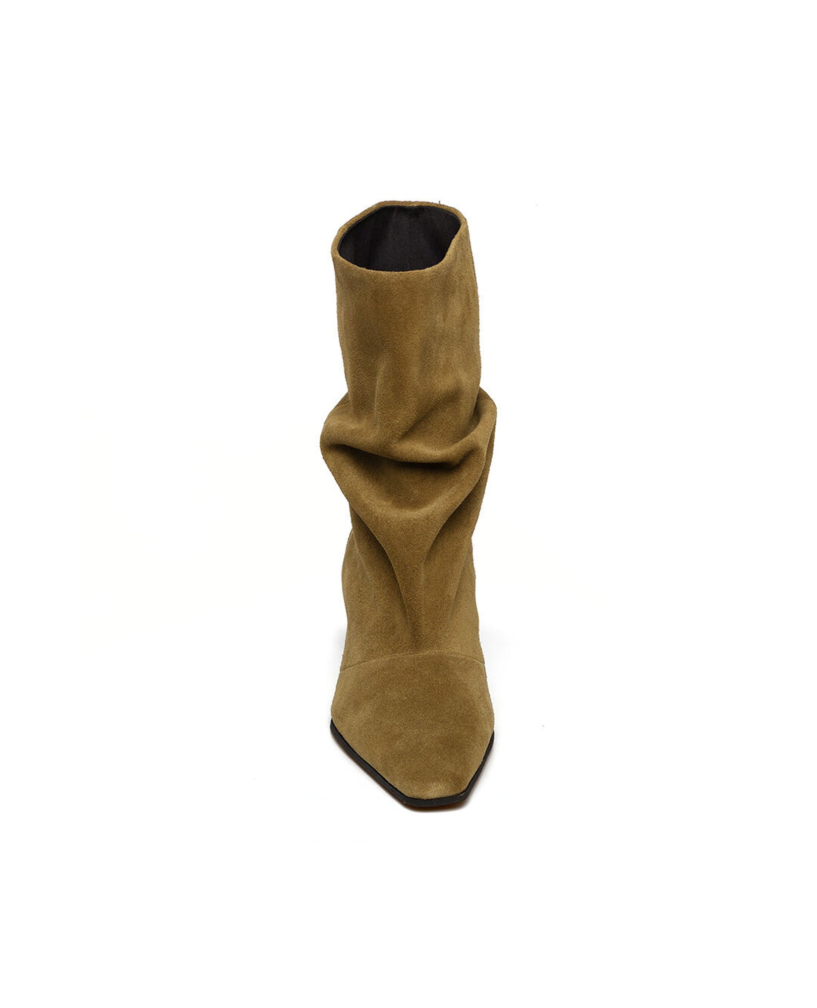 Botins Vexa Khaki Verde Azeitona Camurça Verde-3