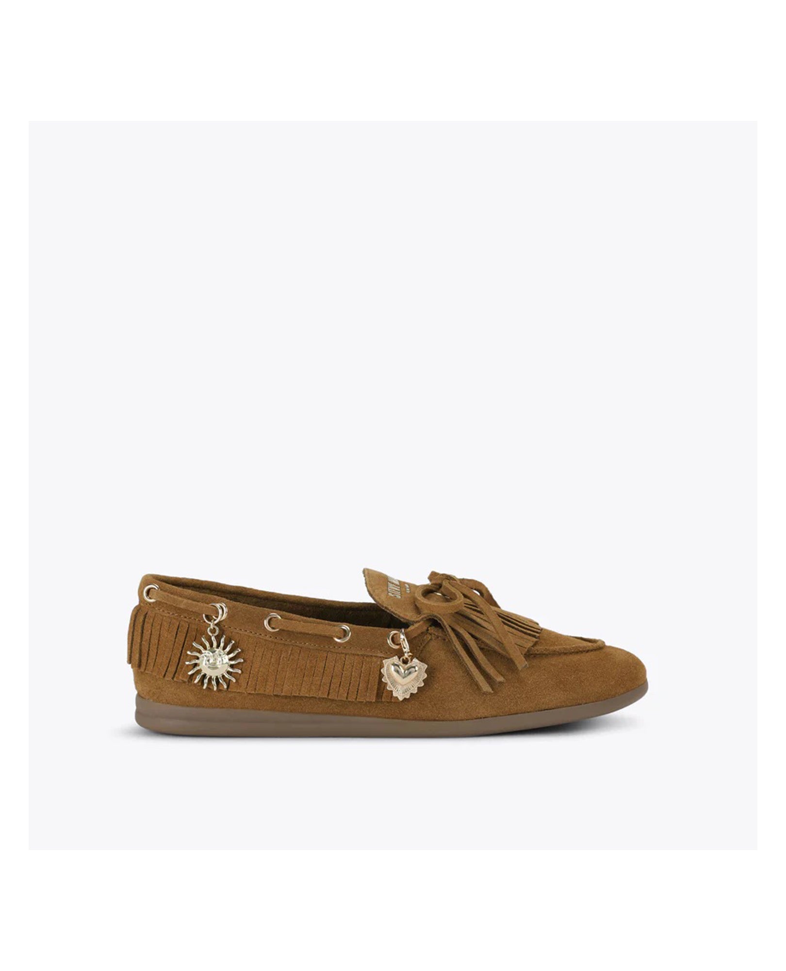 Imagem 0 de Loafers Rascals Camel Camurça