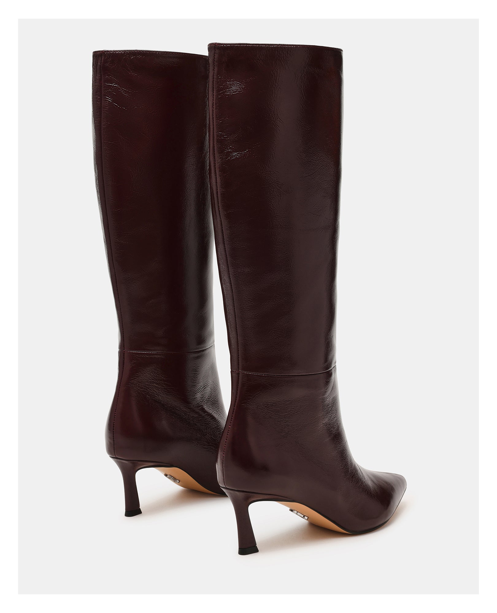 Botas Lavan Cor de Vinho Crinkle Verniz Bordeaux-3