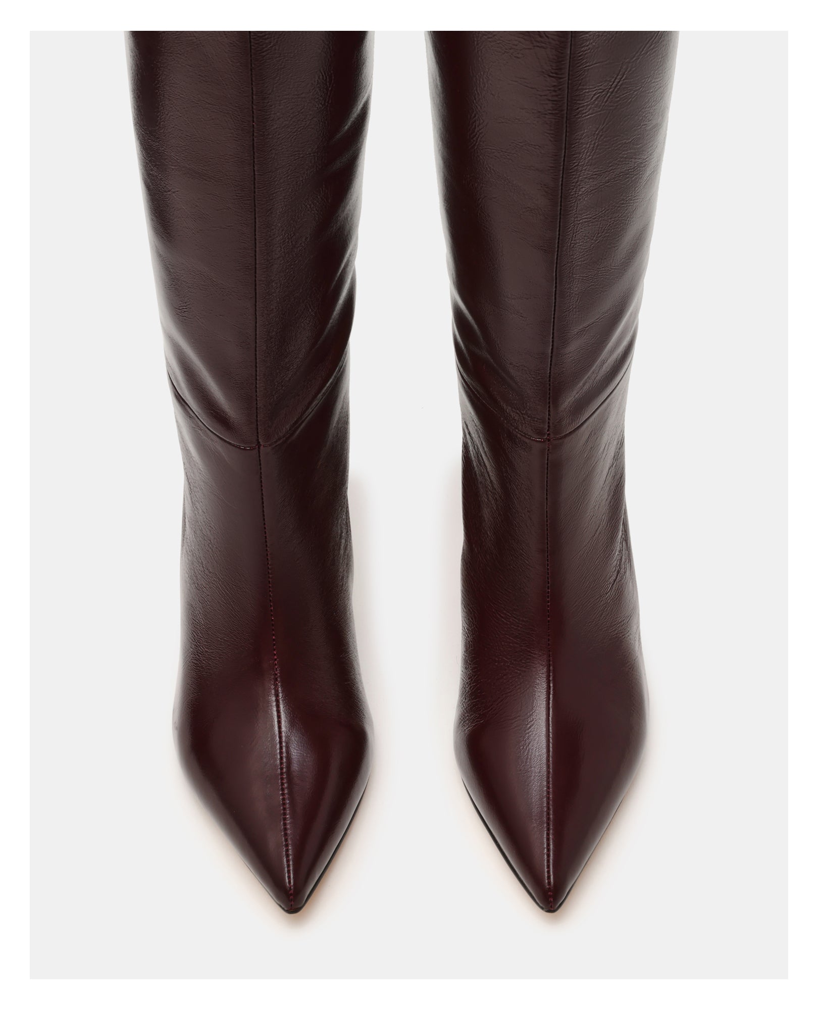 Botas Lavan Cor de Vinho Crinkle Verniz Bordeaux-4