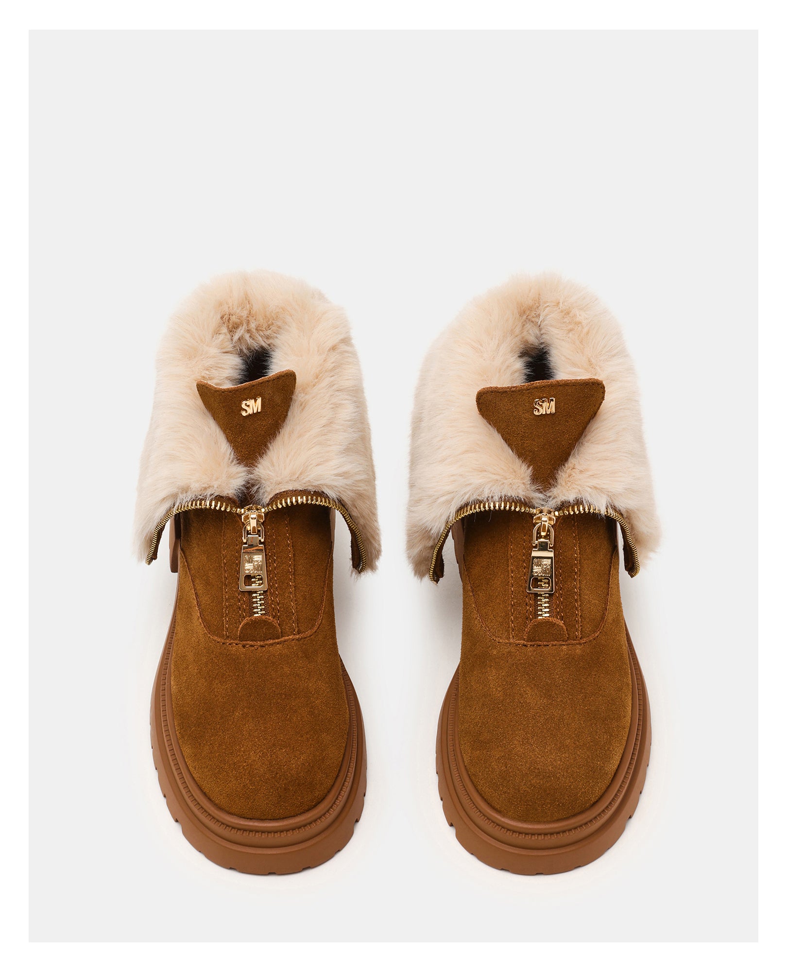 Botins Ripstorm Camel Camurça Camel-4
