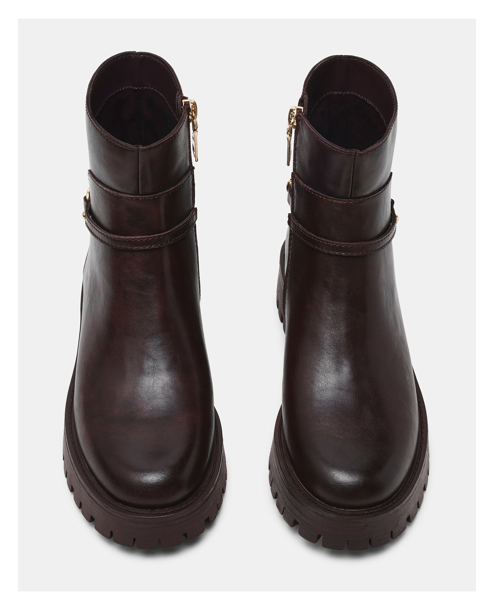 Botins Last Call Castanho Action Pele Castanho-4