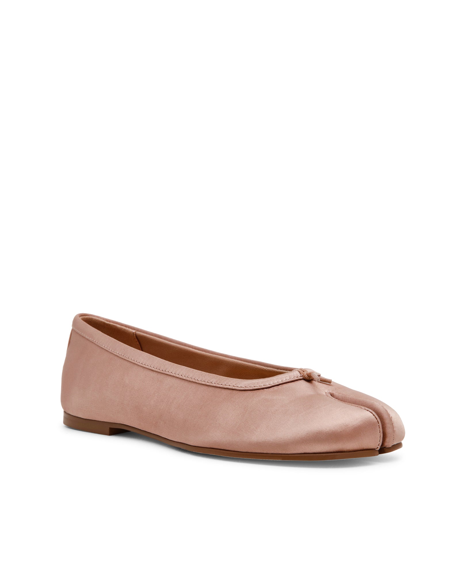 Ballerinas Carin Rosa Claro Cetim Rosa-2