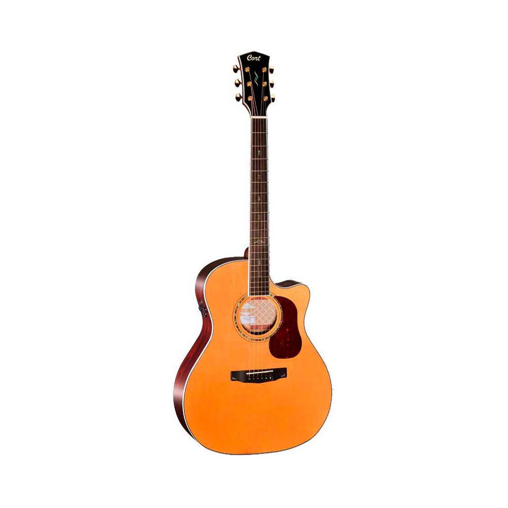 Guitarra Auditorium Cort GOLD-A8 Elect Nat Natural-1