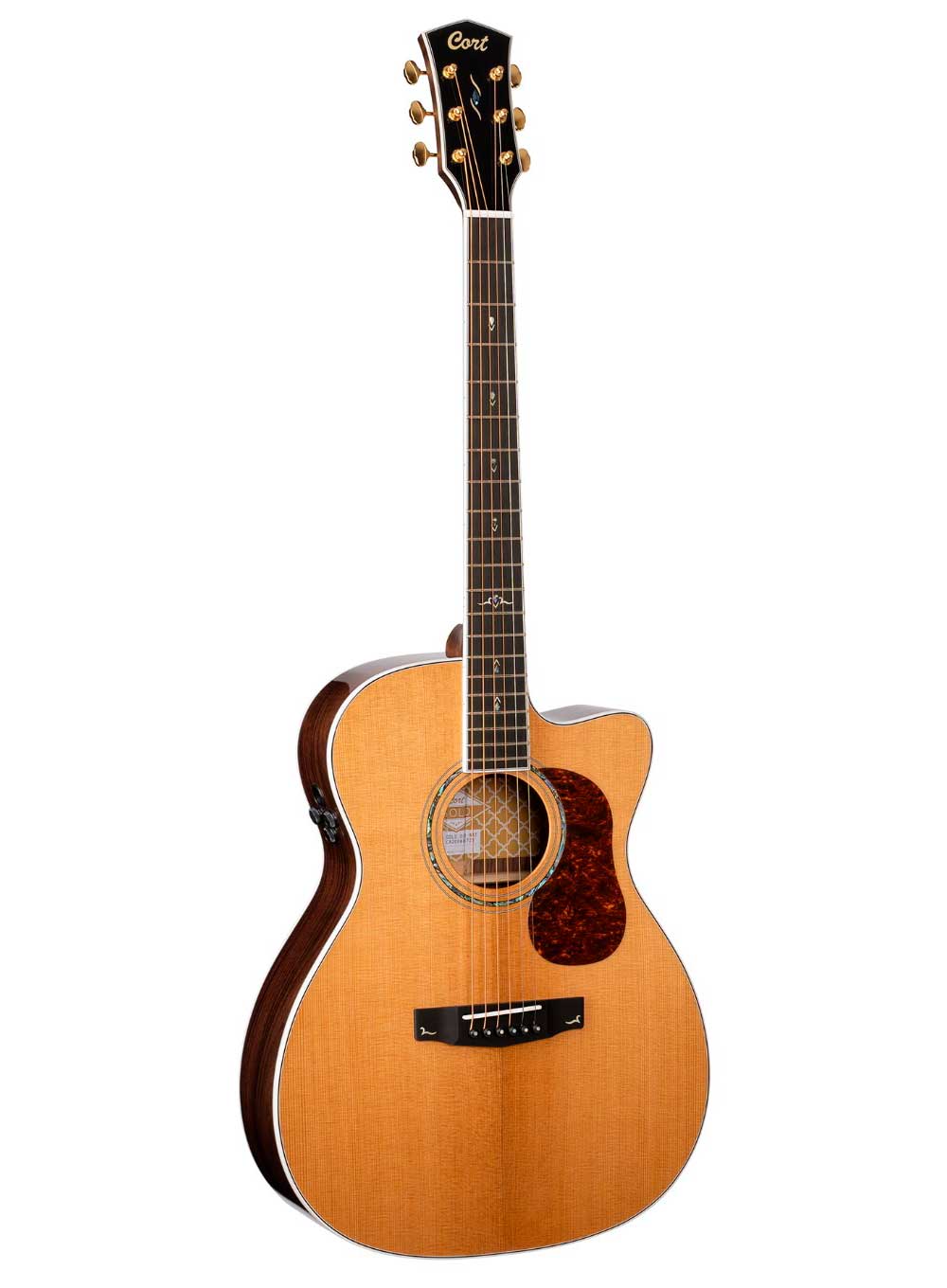 Imagem 0 de Guitarra Acústica Cort GOLD-OC8 Nat + Saco Premium