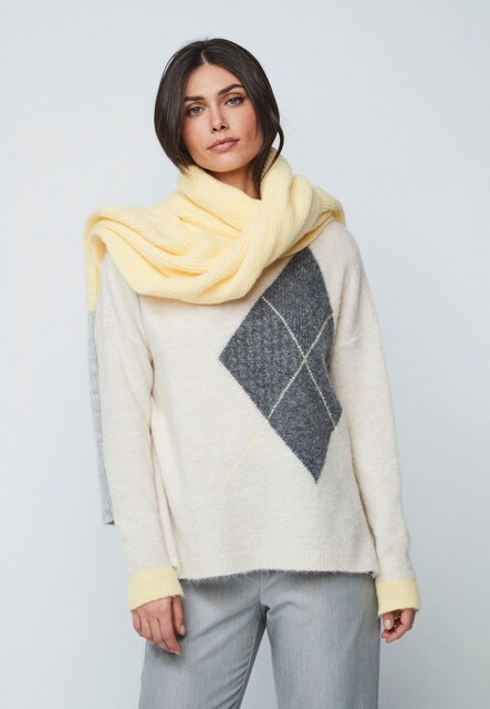 Imagem 0 de Camisola com Losango de Jacquard em Contraste