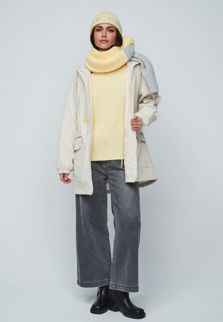 Imagem 0 de Parka com Capuz e Bolsos Frontais