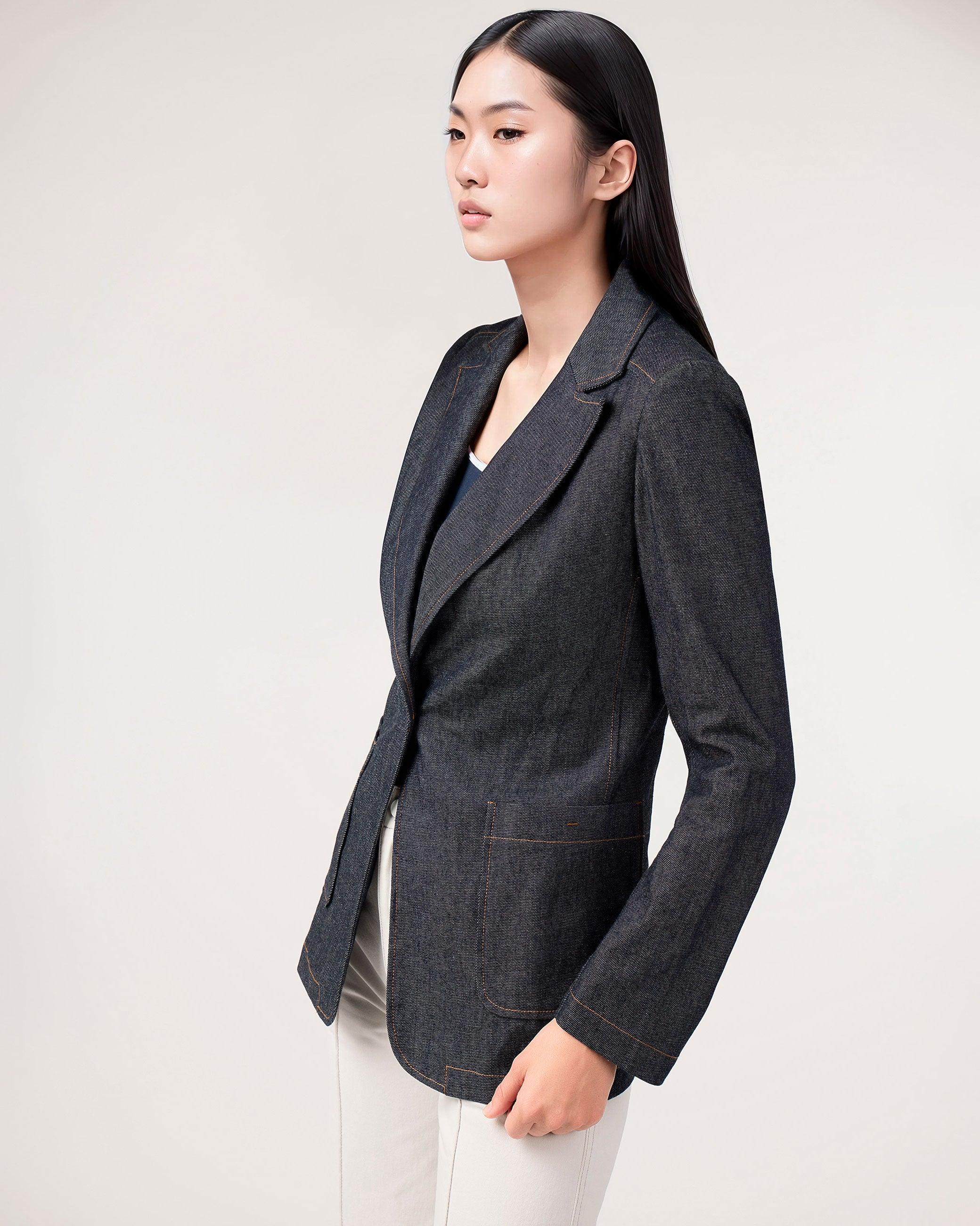 Imagem 0 de Blazer em Denim Pinós