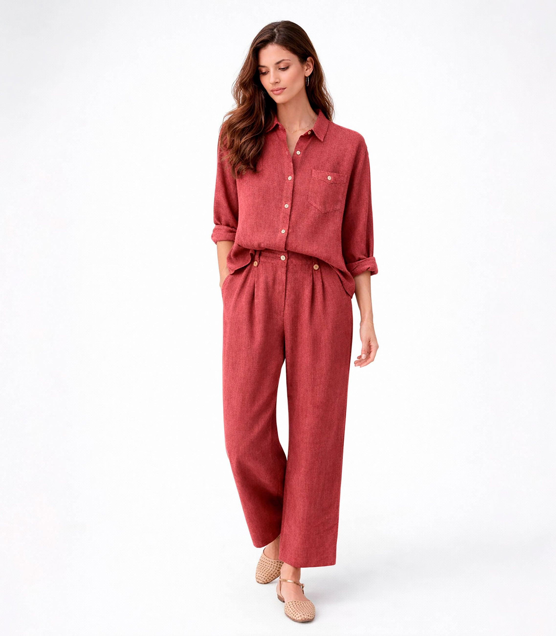 Blusa Oversize Efeito Enrugado Iris Telha-3