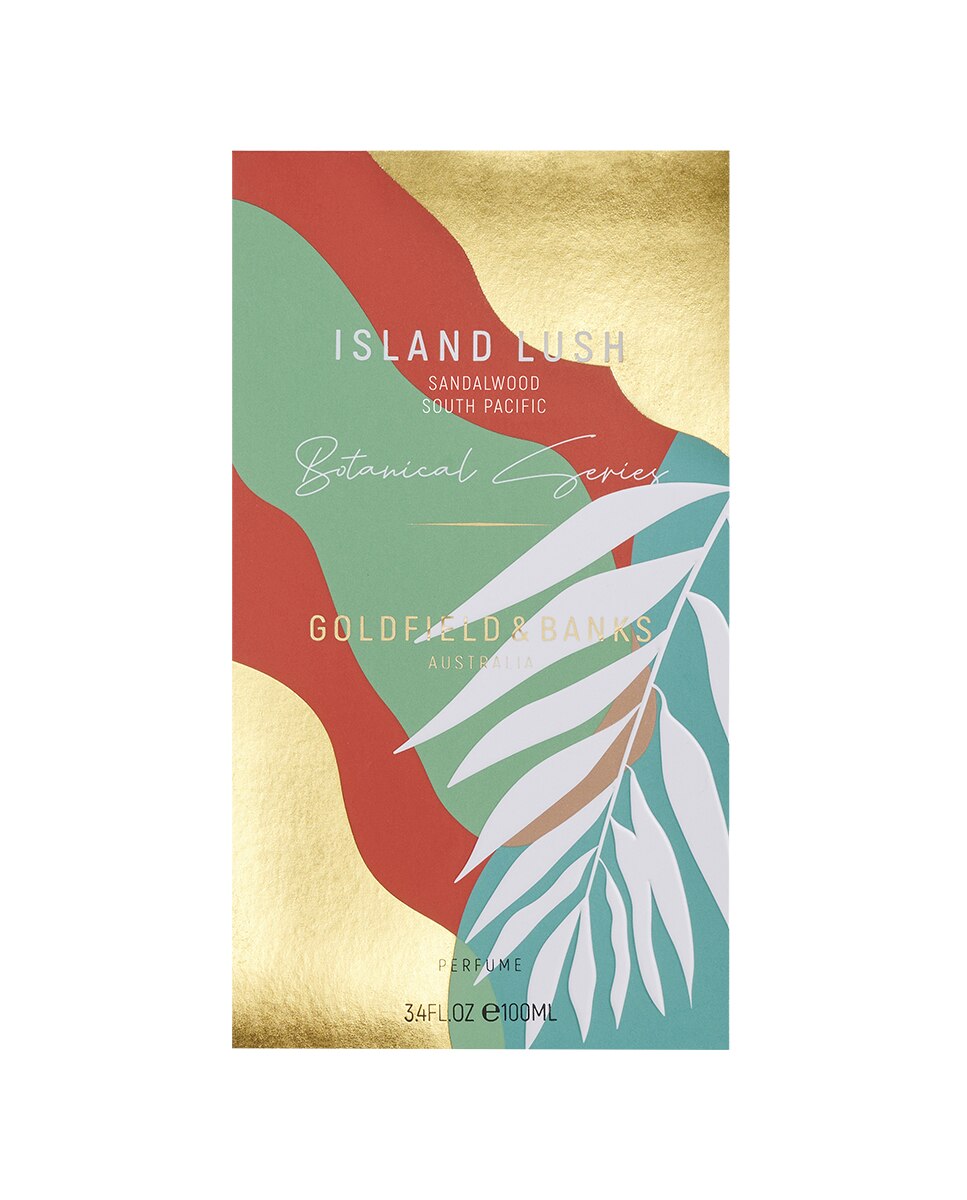 Eau de Parfum Island Lush 100 Ml Goldfield & Banks (isolée) 2