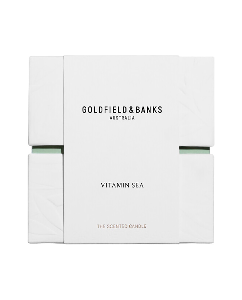 Vela Aromática Vitamin Sea Scented Candle Edp 240 G Goldfield & Banks (isolée) 2