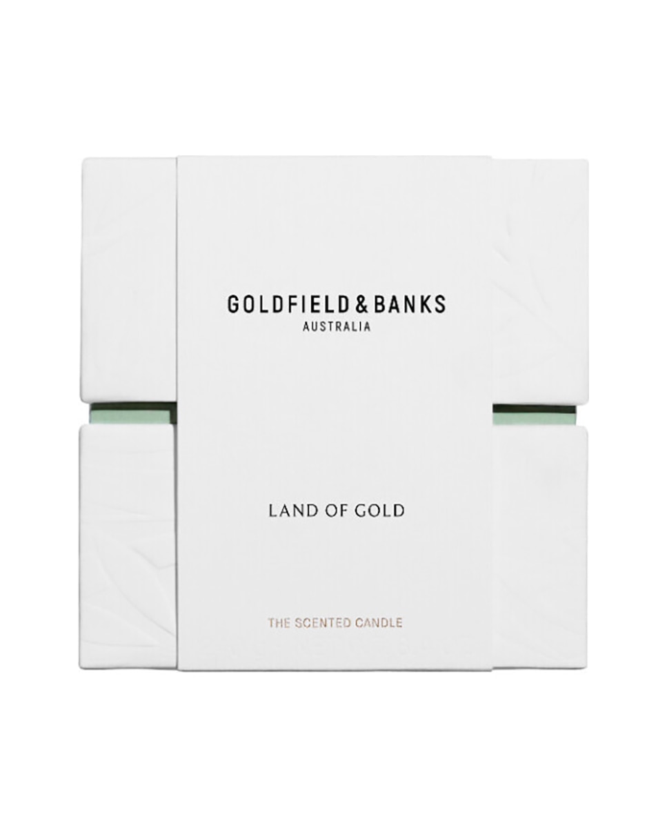 Vela Aromática Land Of Gold Scented Candle Edp 240 G Goldfield & Banks (isolée) 2