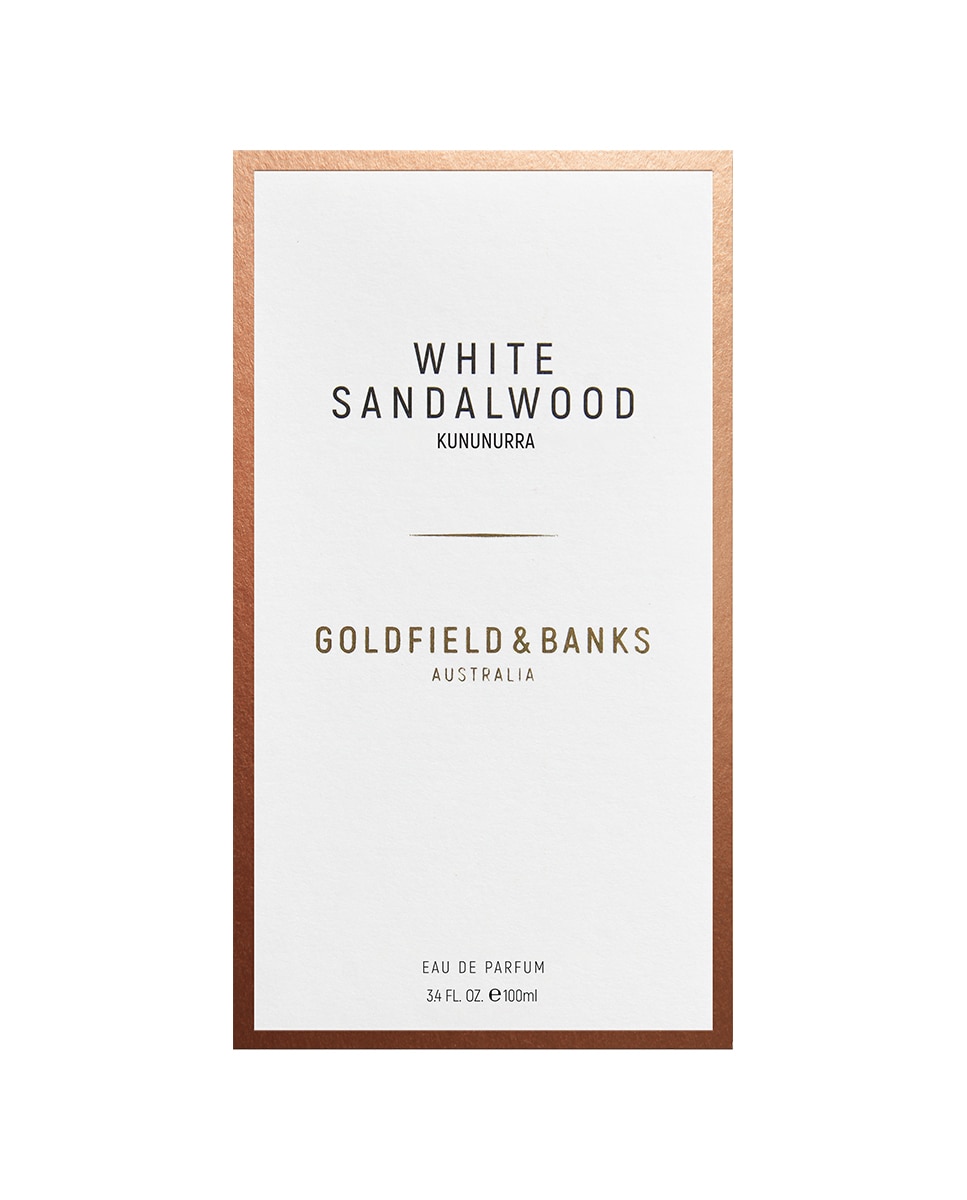 Eau de Parfum White Sandalwood 100 Ml Goldfield & Banks (isolée) 2