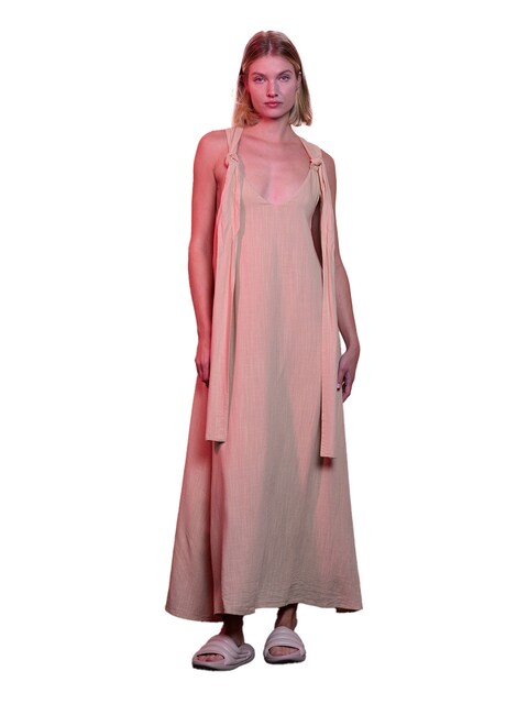 Imagem 0 de Vestido comprido em linho