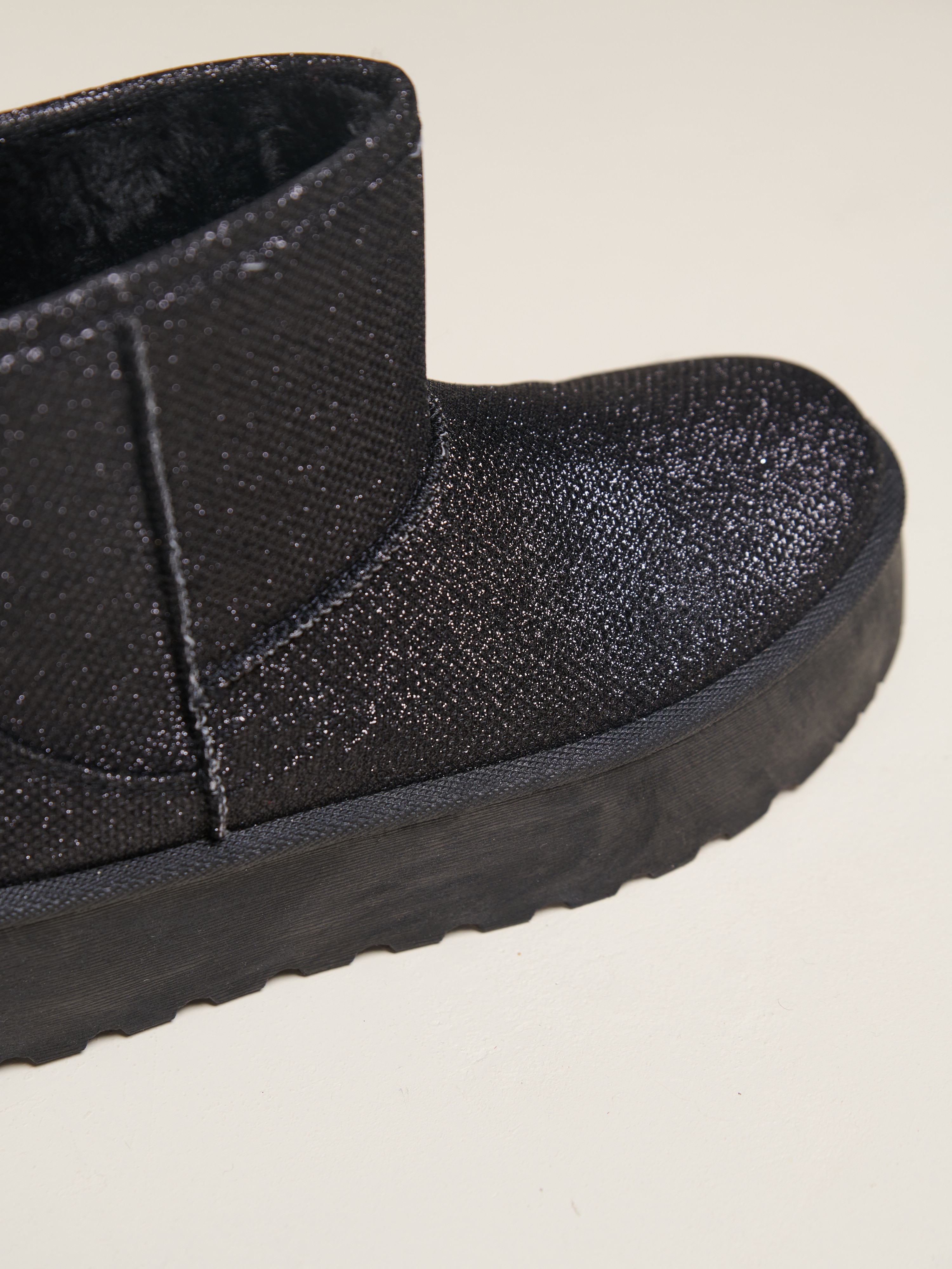 Botas com brilhantes Preto-4