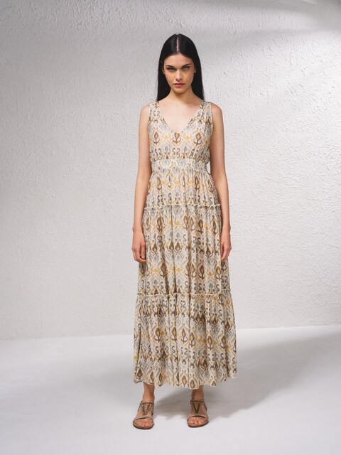 Imagem 0 de Vestido fluido com estampado