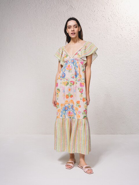 Imagem 0 de Vestido comprido estampado