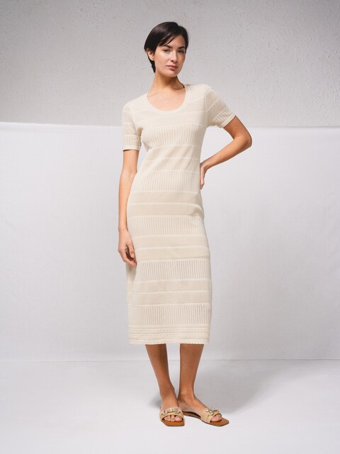 Imagem 0 de Vestido midi em malha