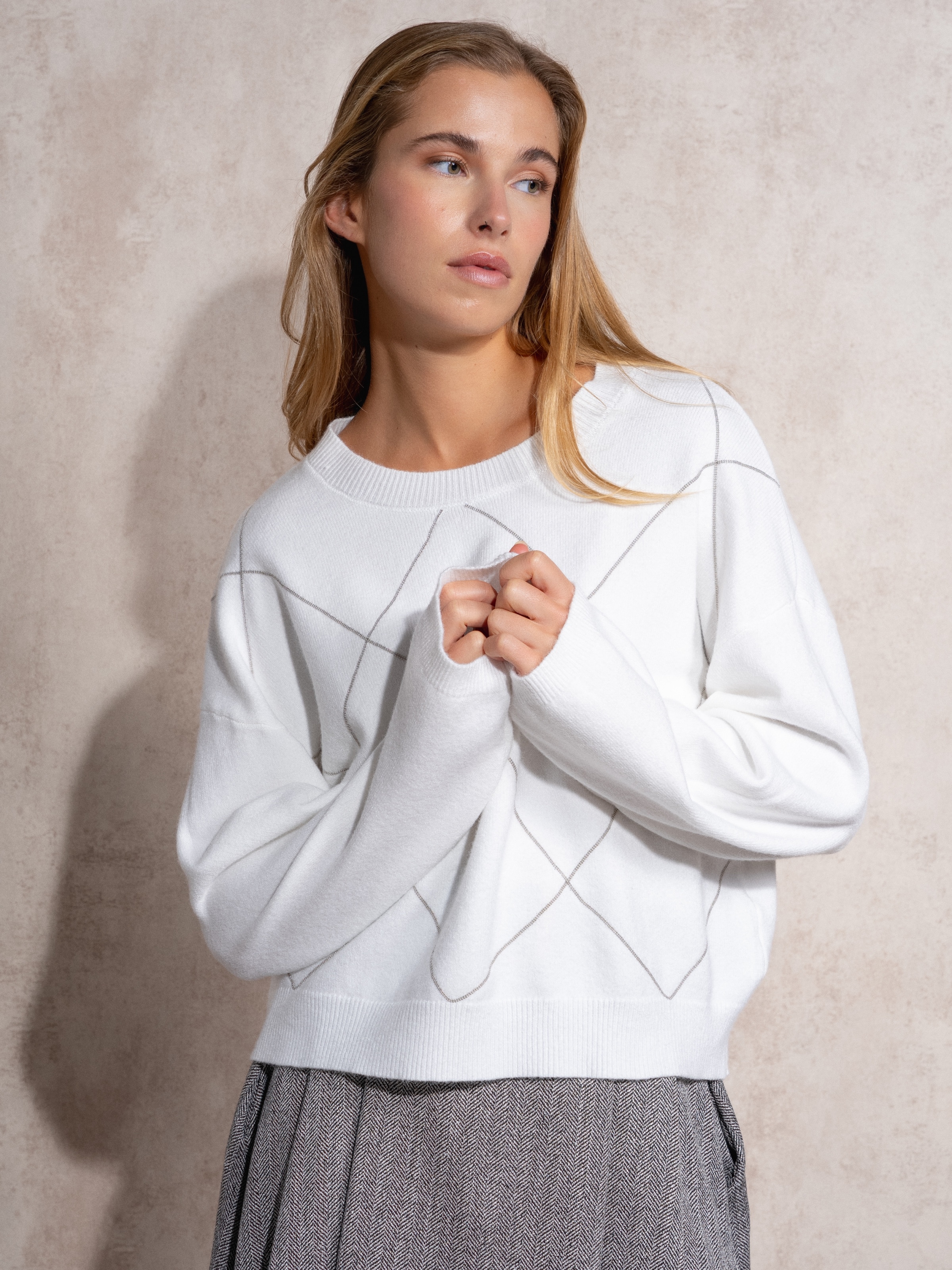 Imagem 0 de Camisola malha com brillhantes