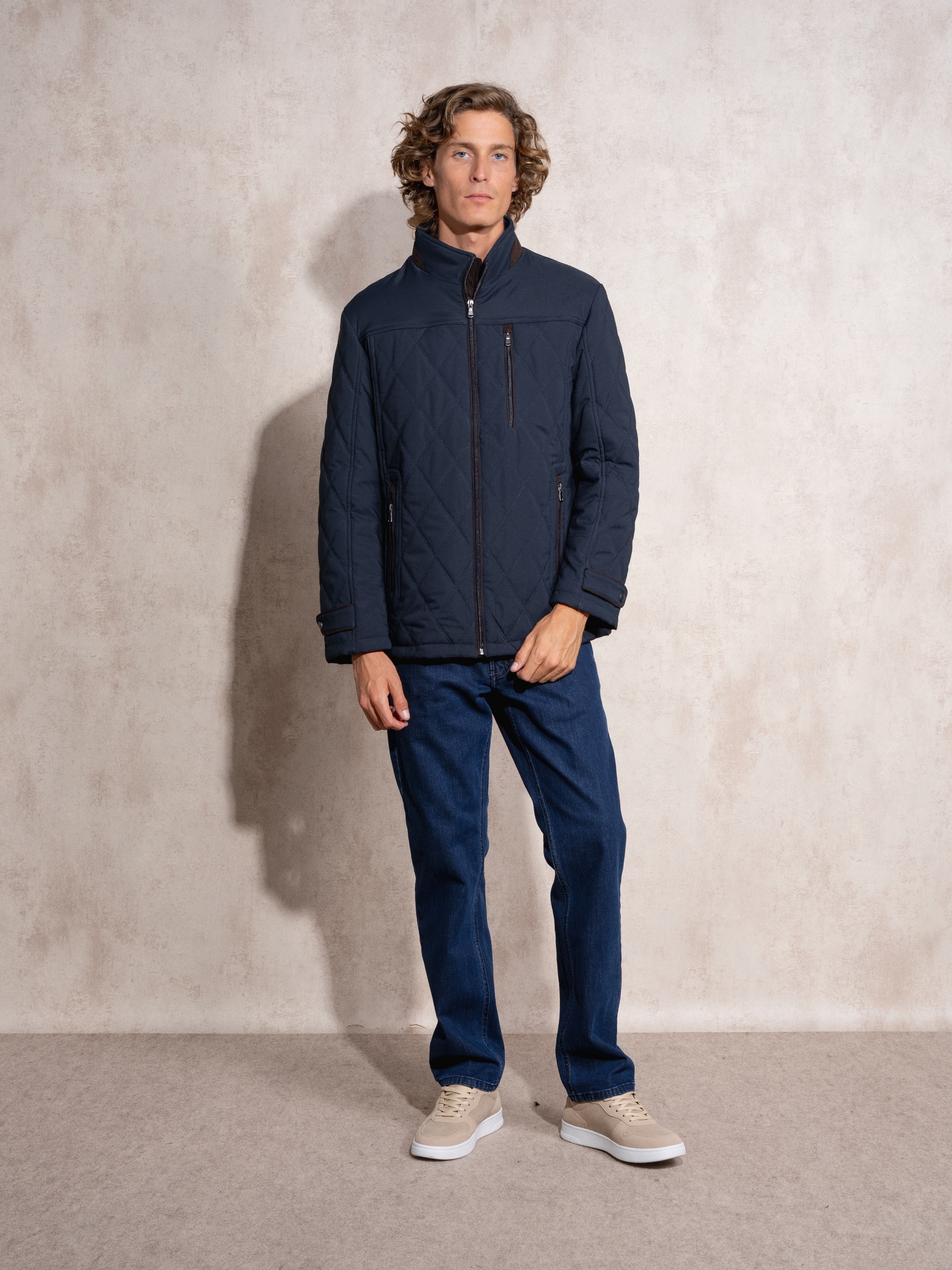 Imagem 0 de Casaco alcochoado com zipper