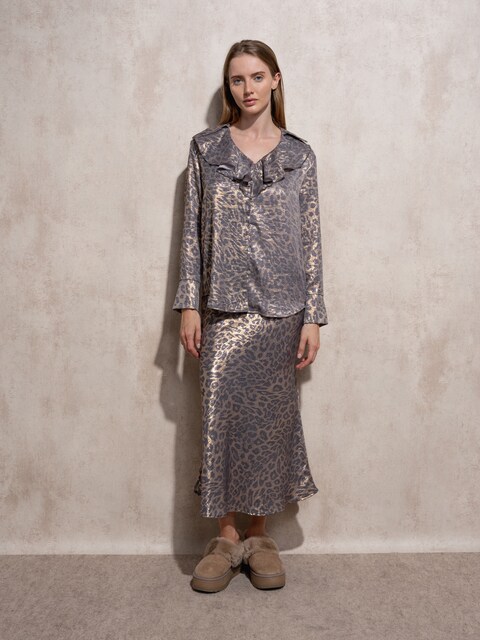 Imagem 0 de Saia com estampa animal