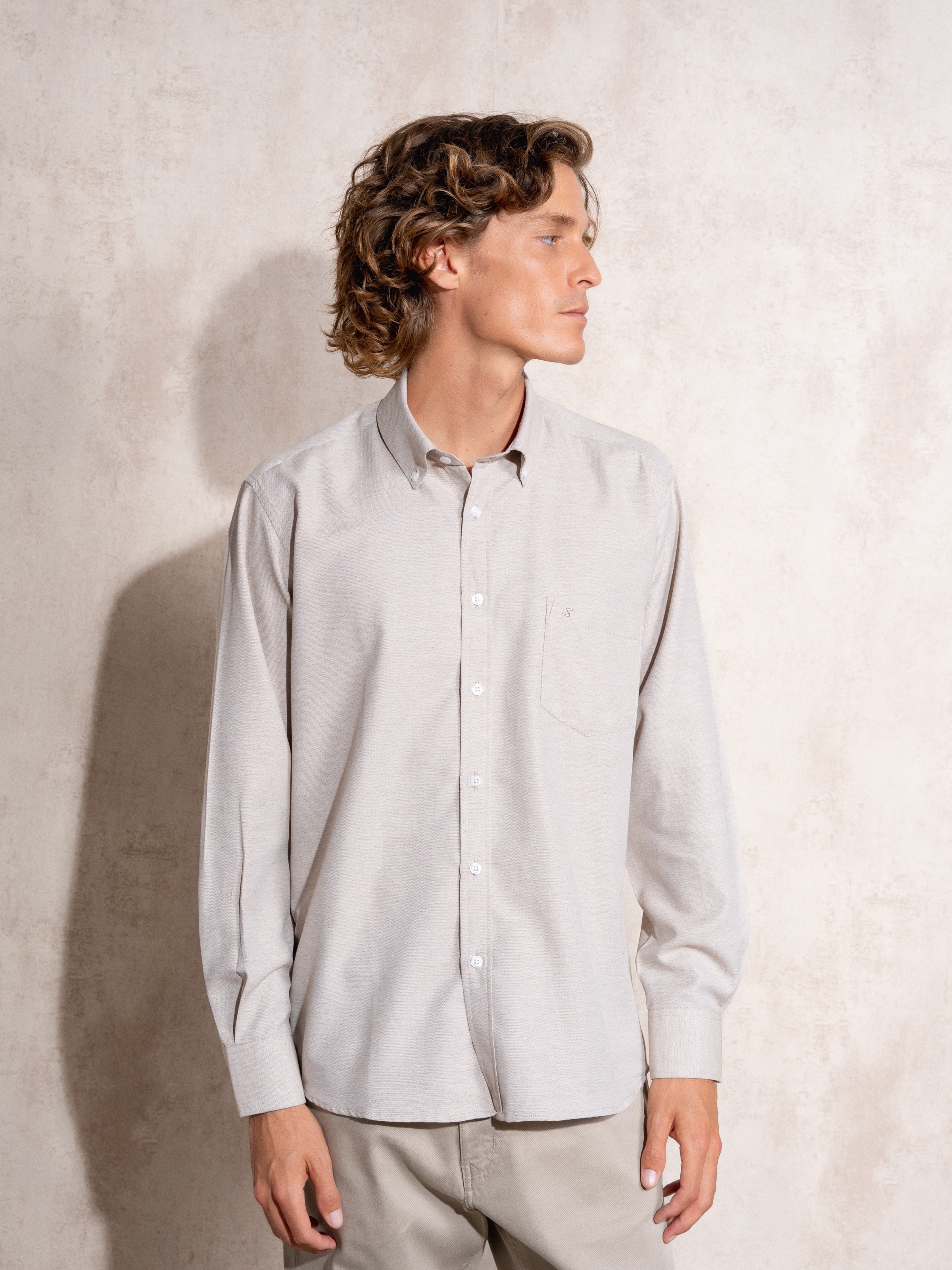 Camisa Bege-3