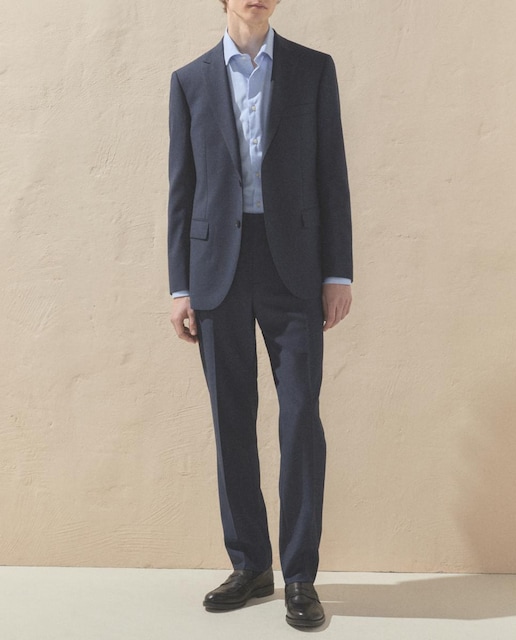 Imagen 0 de Traje ojo de perdiz lavable de hombre